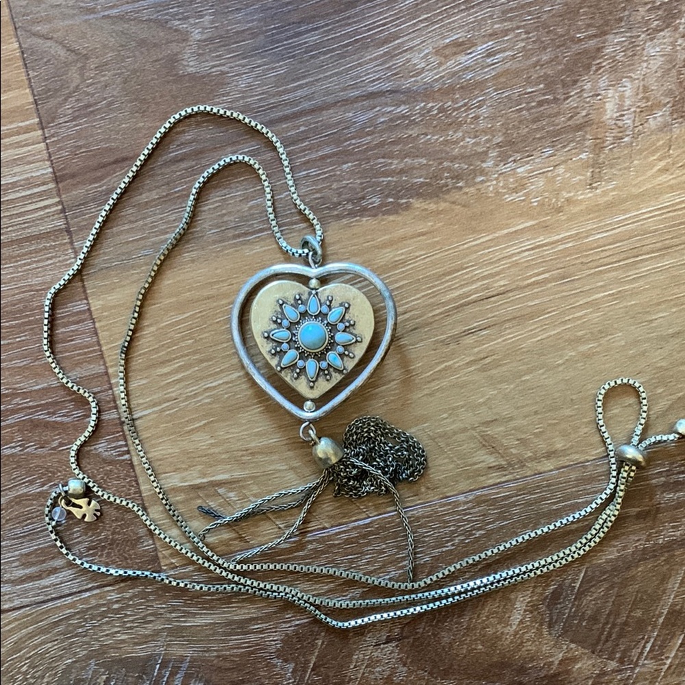 Metal Heart Necklace